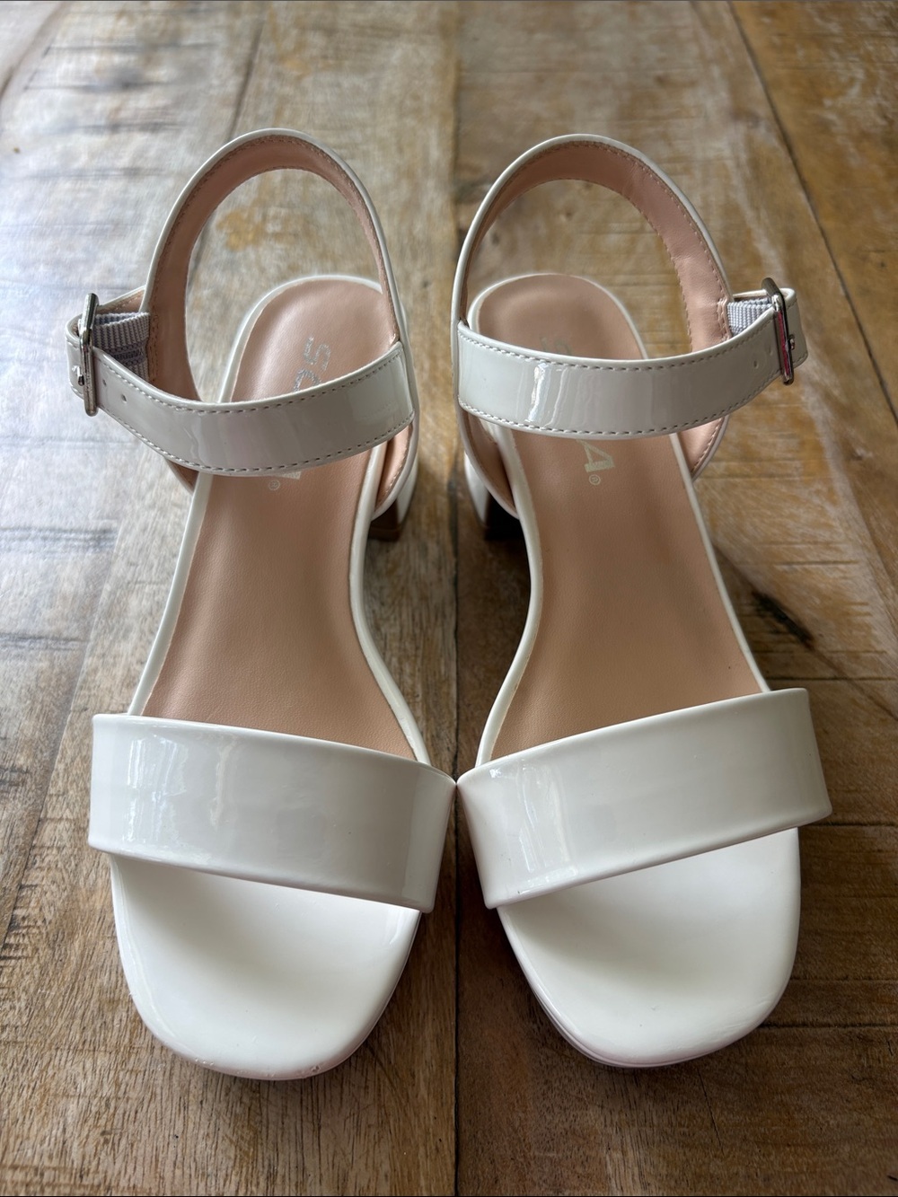 Soda White Patent Dress Shoes Size 13M